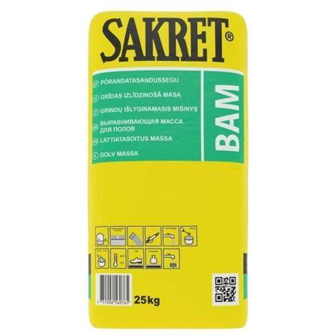 Balenie suchého betónu Sakret