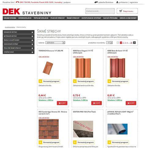 Sortiment stavebnín a materiálov