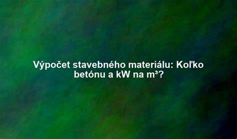 Ukážka stavebného materiálu na sklade