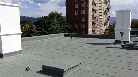 Ukážka izolácie plochej strechy