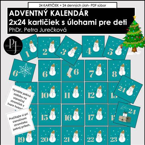 Adventný kalendár na schodisku