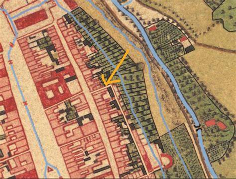 Ilustrácia historickej papierne alebo vodnej píly z 18. storočia