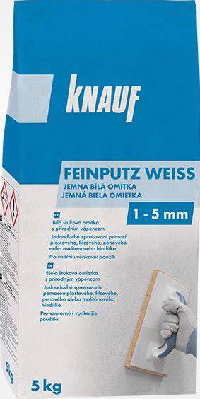 Balenie štukovej omietky Knauf Feinputz 5 kg