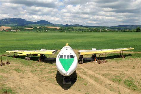 Lietadlo Tupolev 34 v Piešťanoch ako reštaurácia