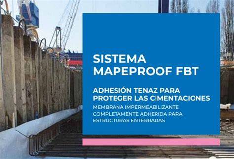 Detail aplikácie Mapeproof FBT fólie