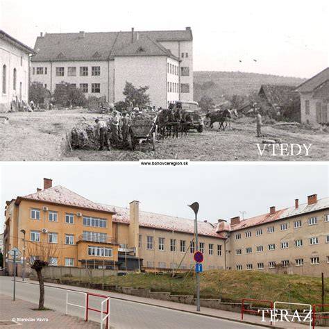 Pohľad na Kultúrny dom v Ilave pred rekonštrukciou