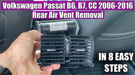 Schéma prúdenia vzduchu a komponentov HVAC vo VW Passat B6