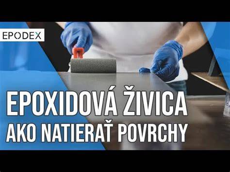 Zloženie epoxidovej živice a proces vytvrdzovania