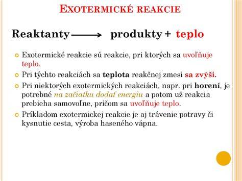 Schéma exotermickej reakcie epoxidu