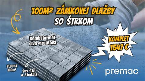 Zámkové dlažby Premac - vizuálna inšpirácia pre exteriér