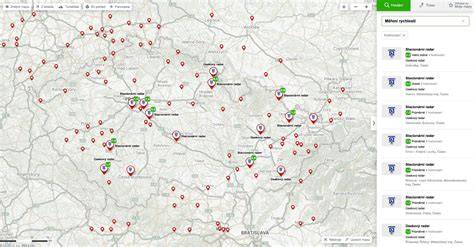 Mapa pobočiek MPL TRADING na Slovensku a v Českej republike