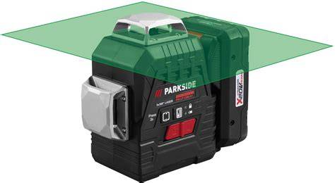 Parkside Performance PKLLP 3360 A1 s 360° projekciou