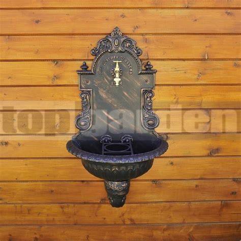 Záhradné umývadlo Vienna Antik Bronz v exteriéri