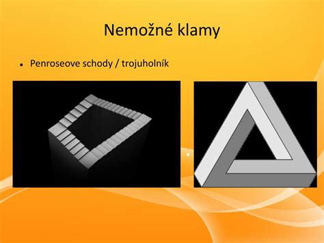 Penroseove schody ako optická ilúzia