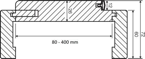 Detail: Falcová obložková zárubňa z masívneho smreka