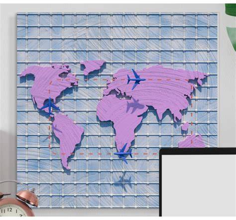 Globálna mapa s vyznačenými závodmi a dcérskymi spoločnosťami Sika