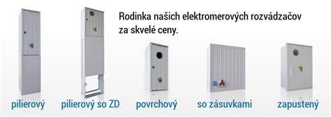 Typy montáže elektromerových rozvádzačov (nástenný, pilierový, zapustený)