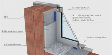 Schéma tepelnej izolácie dverí