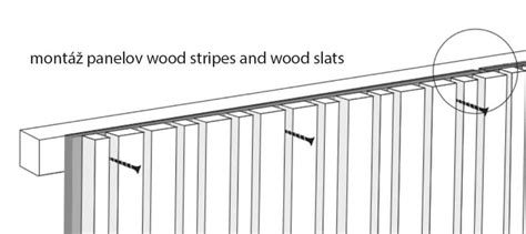 Detail slat panelov s integrovaným osvetlením