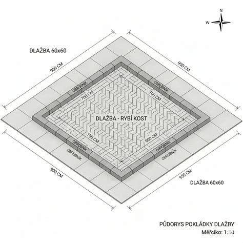 Detail pokládky dlažby s nivelačným systémom