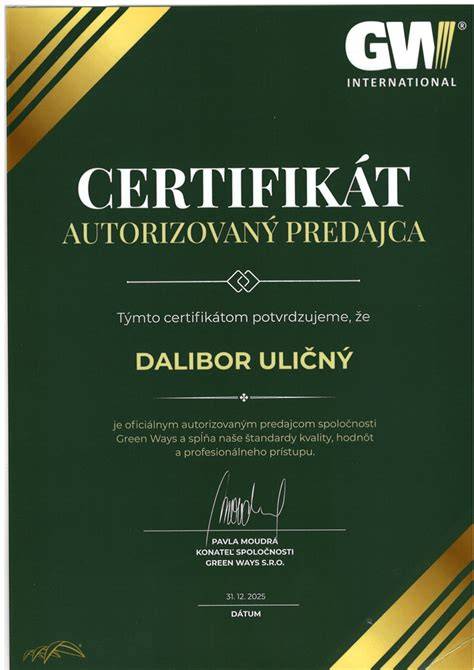 Certifikát autorizovaného predajcu DeWALT