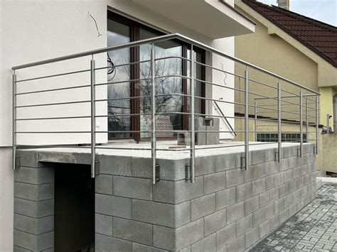 Štýlové terasové zábradlie s výhľadom