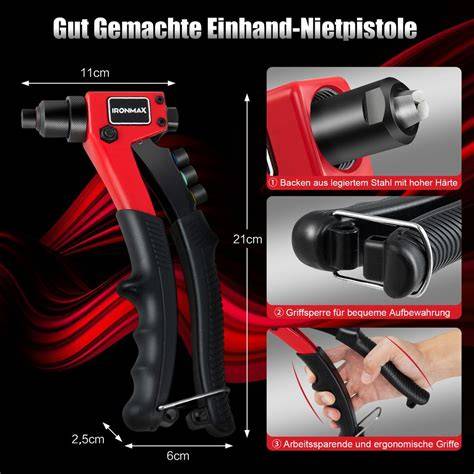 Detail ergonomickej rukoväte Hilti nitovacích klieští