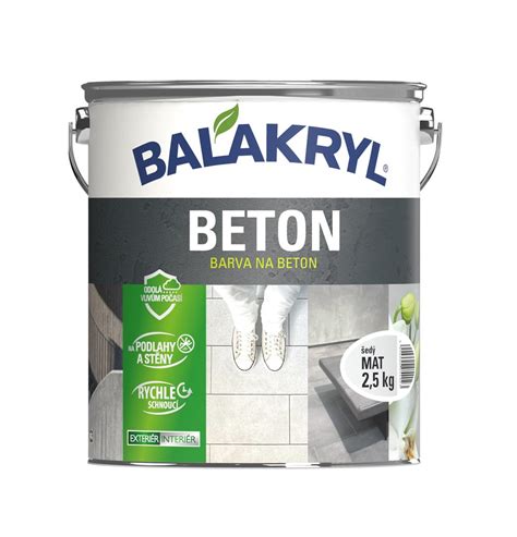 Farebné možnosti lakov na betón