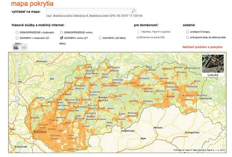 Mapa pokrytia regionálnou dopravou pre Terran Danubia