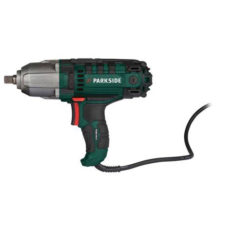 Záber na ergonomickú rukoväť a ovládacie prvky uťahováka Parkside PDSSE 550 A1