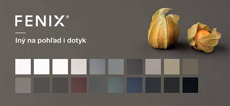 Paleta farebných dekorov lamelových obkladov