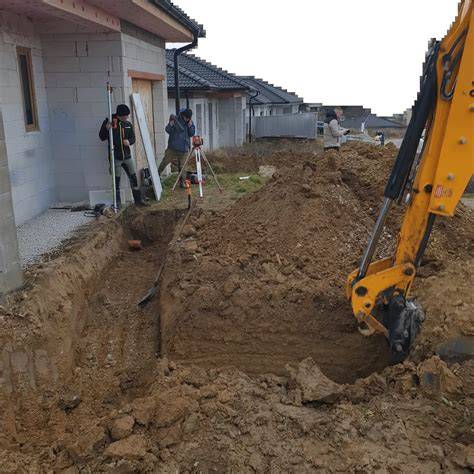 Betónová žumpa pripravená na osadenie