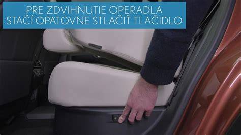 schéma sklápania zadných sedadiel a využitia objemu kufra