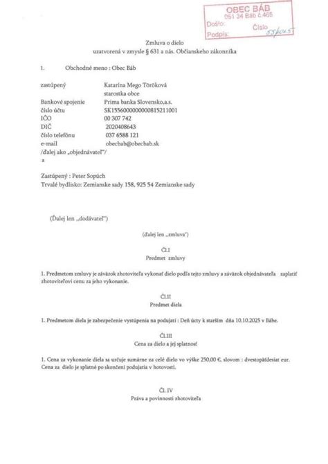 Podpisovanie zmluvy o dielo na zateplenie domu