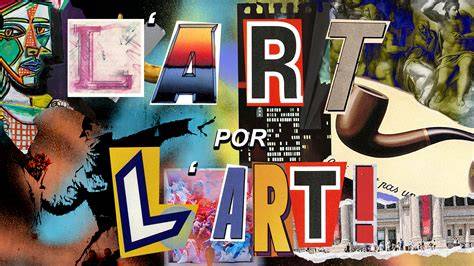 zábavné predstavenie L’art pour l’art na pódiu