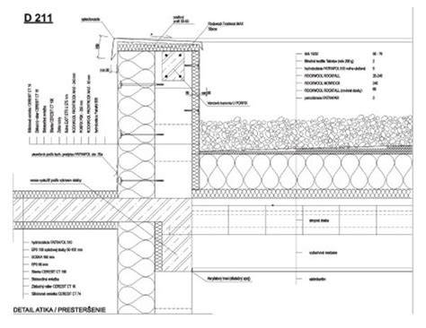 detail atiky a strešnej konštrukcie