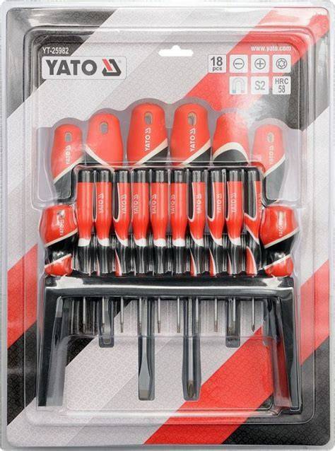Detail magnetických hrotov jemných skrutkovačov YATO