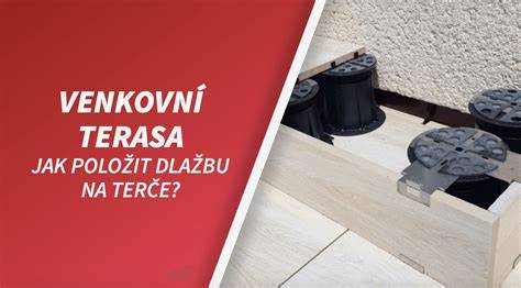 Návod na pokládku dlažby na terče