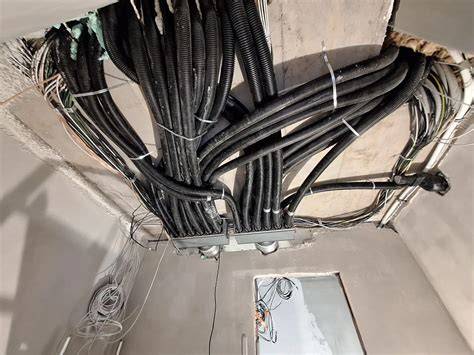 Detailné znázornenie vzduchotechnických rozvodov v podlahe