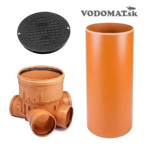 Schéma zloženia revíznej šachty Wavin DN 400