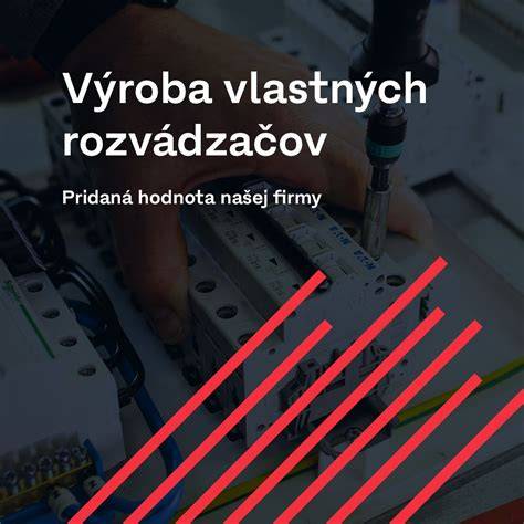 Rôzne typy elektrických rozvádzačov
