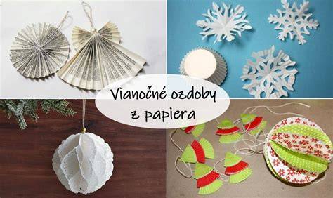 Vianočné ozdoby z polystyrénu