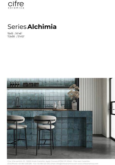 Inšpirácia: Kuchyňa s malými obkladmi CIFRE CERAMICA kolekcie Alchimia