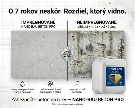 Impregnácia betónových striešok