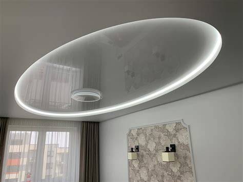 Svetelný napínaný strop s LED osvetlením