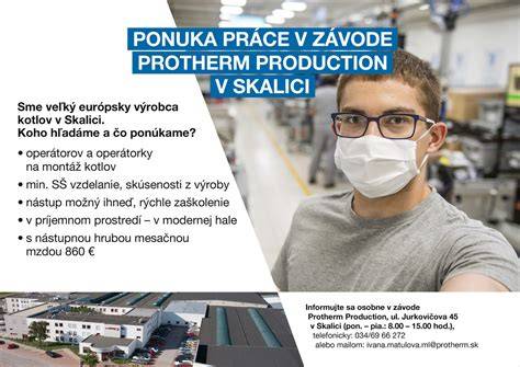 Pohľad na výrobný závod Protherm v Skalici