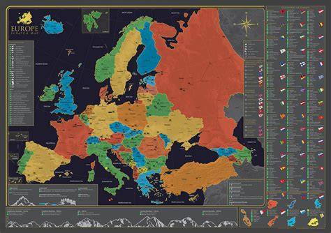Mapa Európy s vyznačenými krajinami s najnižším a najvyšším počtom domácností bez splachovacieho WC