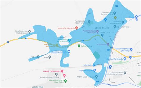 Mapa pokrytia optickej siete