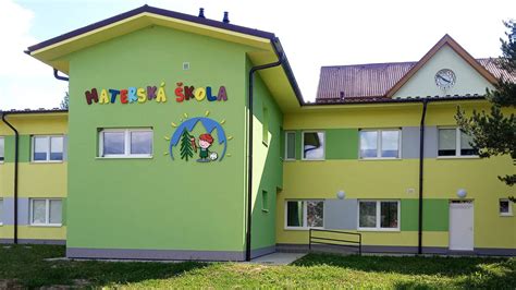 Modernizovaná materská škola po zateplení