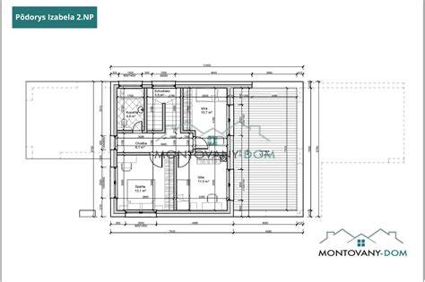 Porovnanie pôdorysov pre montovaný a murovaný dom s rovnakou zastavanou plochou
